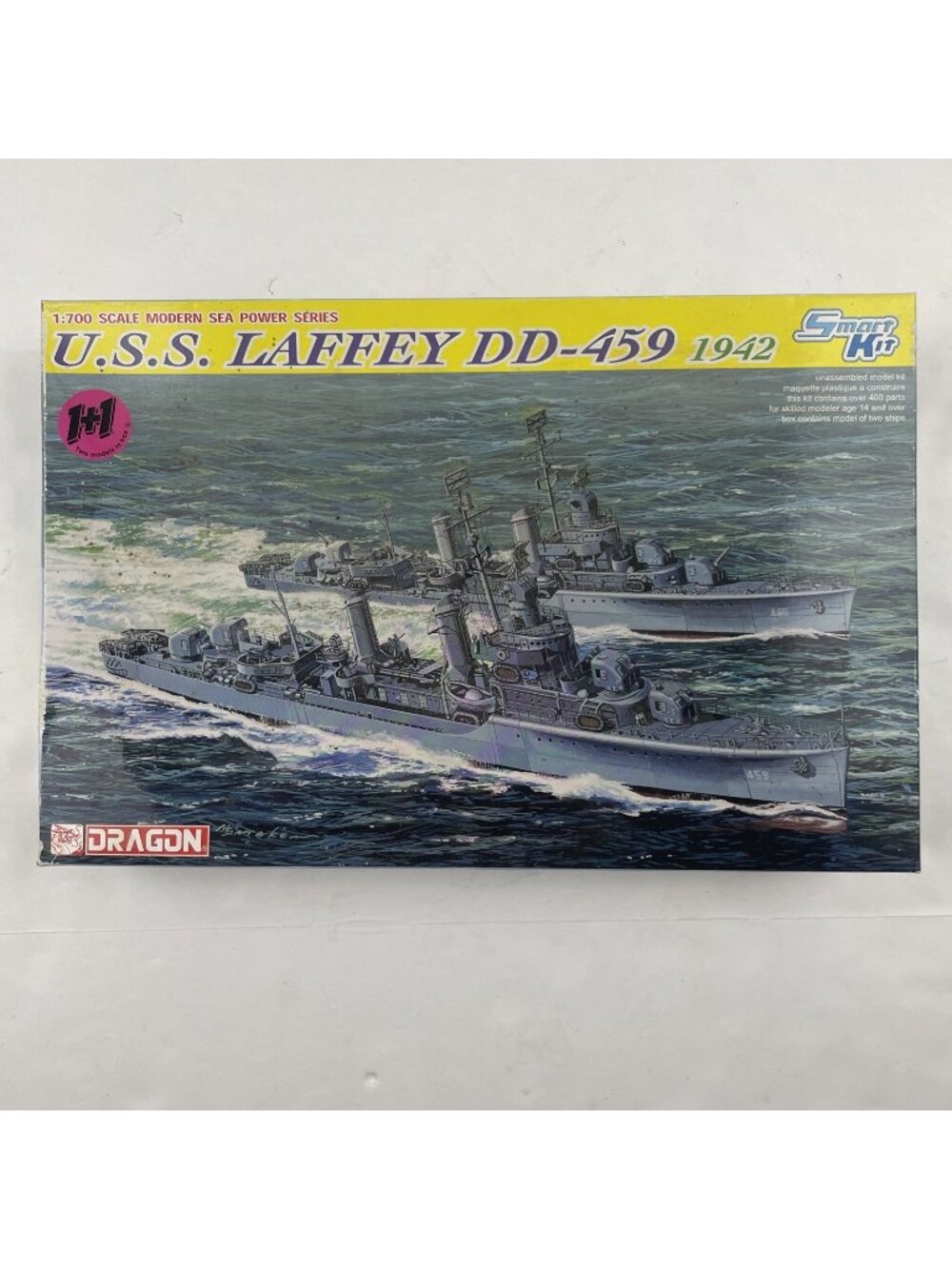DML Dragon USS Laffey DD-459 1942 1/700 Scale Modern Sea Power Series #7086